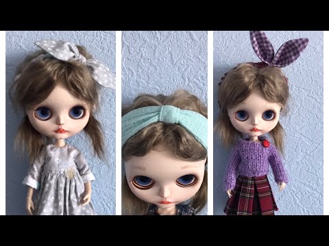 Видео: Шьем повязку для куклы | повязка на голову | headband