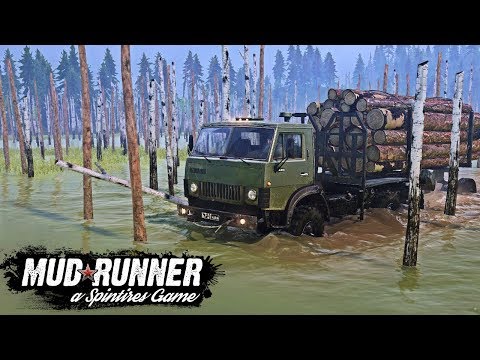 Видео: SpinTires: MudRunner - Нет Дорог