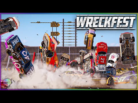 Видео: КАРАЦИОННЫЕ ГОНКИ ПО КОЛЬЦЕВОЙ ВЕРСИИ! | Wreckfest