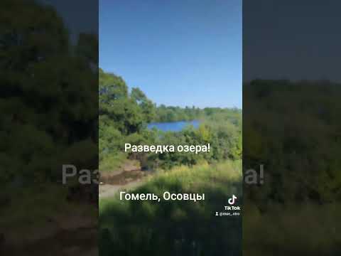 Видео: Разведка для рыбалки, Гомель Осовцы