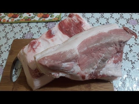 Видео: Как выбрать мягкое и вкусное сало! Как посолить сало! Сало-всему голова!