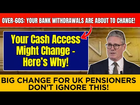 Видео: Большие изменения в порядке снятия наличных в банках Великобритании — важное обновление для лиц с...