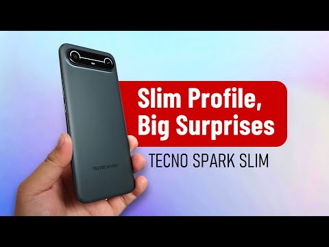 Видео: TECNO Spark Slim: распаковка и полный обзор