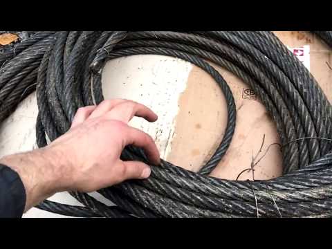 Видео: Урал 4320,серия 38, установка троса на лебедку