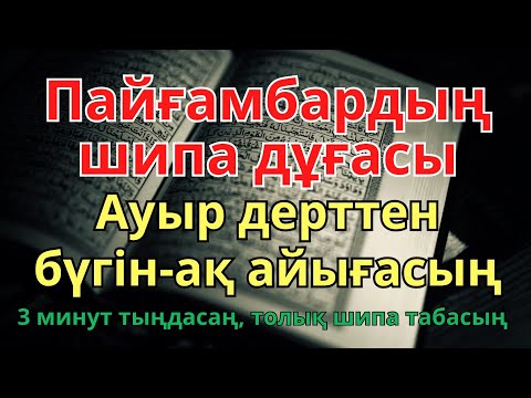 Видео: БҰЛ АЯТТЫ ТЫҢДАҒАННАН КЕЙІН АУРУ ЖОҒАЛАДЫ! 🤲ИншаАллаh, шипасы нақты❗❗❗