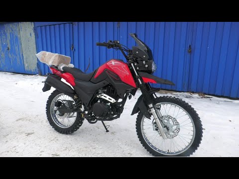 Видео: Мотоцикл FIREGUARD 200. Легкий комфортный внедорожник. Обзор.