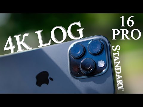Видео: AppleLOG на iPhone 16 Pro против СТОКОВОЙ камеры