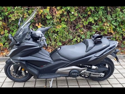 Видео: Kymco AK 550 Тест драйв (rus)