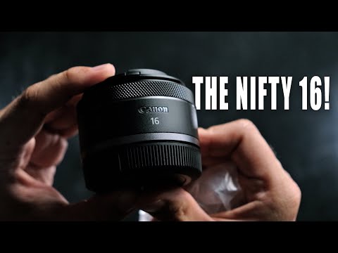 Видео: Обзор CANON RF16MM F/2 .8 STM — НОВЫЙ NIFTY «SIXTEEN»!