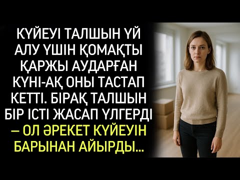 Видео: Талшын үйге қаржы аударған күні күйеуі кетіп қалды. Бірақ ол бұған дейін бір істі үлгерді…