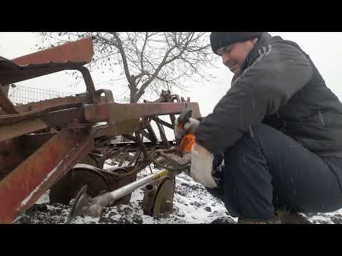 Видео: Самодельный бензорез по металлу из триммера.