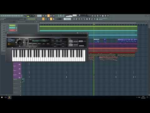 Видео: Ласковый май(Юрий Шатунов) - Белые розы(FL Studio 20)