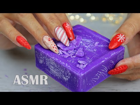 Видео: АСМР Мыло ОЧЕНЬ СУХОЕ Лавандовое Резка Таппинг | ASMR Dry SOAP cutting Tapping 100% TINGLES