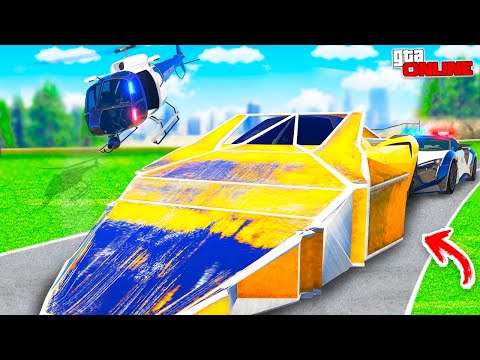 Видео: АВТОУГОНЩИКИ VS КОПЫ В ГТА 5 ОНЛАЙН! УЕХАЛ НА РАМПЕ ИЗ БУДУЩЕГО ОТ ЗЛЫХ КОПОВ