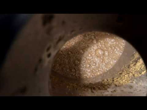 Видео: Перколяция в реакторе с быстроходной мешалкой