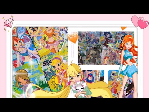 Видео: РАСПАКОВКА💜карточки winx2025 часть 6🤗 💟Выпал долгожданный ранг