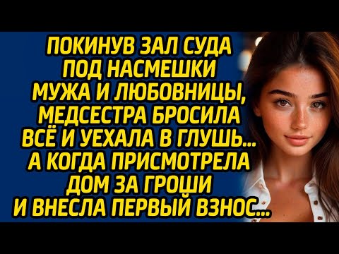 Видео: Покинув зал суда под насмешки мужа и любовницы, медсестра бросила всё и уехала в глушь…