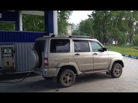 Видео: РЕАЛЬНЫЙ РАСХОД УАЗ Патриот на ГАЗУ, поломки в пути)))