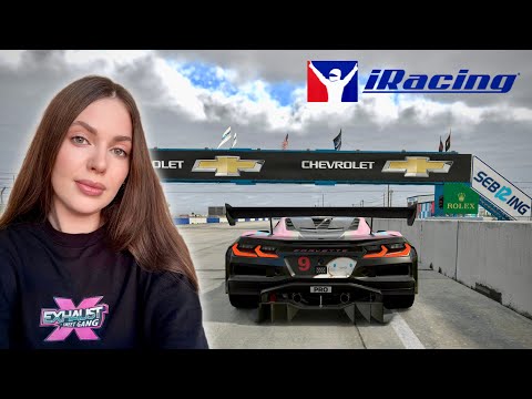 Видео: На Чертолёте корвролёте по кочкам   IRacing