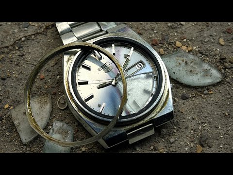 Видео: Я спас часы Seiko из мусора! | Невероятный результат реставрации! #seiko #реставрация