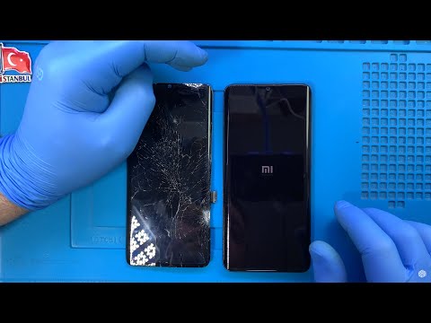 Видео: сломаны! Замена экрана Xiaomi Mi Note 10 Pro #xiaomiminote10pro