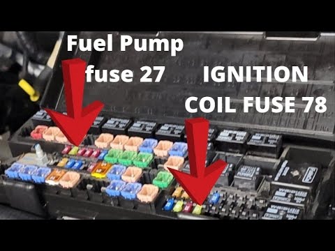 Видео: 2009–2014 F150 Raptor: не заводится — предохранитель 78, предохранитель 27, модуль управления топ...