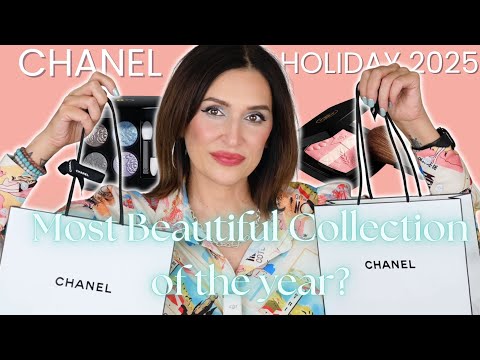 Видео: Праздничная коллекция Chanel Nuit Astrale 2025: палетки Quad 9 Pan, для губ, ногтей, румяна с эфф...