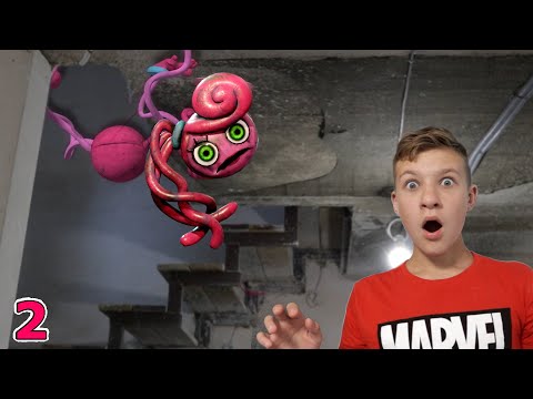 Видео: За мной ОХОТИТСЯ Мамочка Длинные Ноги Mommy long legs! 2 серия Poppy Playtime Animation in real life