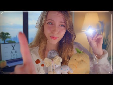 Видео: ASMR МИЛЫЙ ЭКЗАМЕН 5 ЧУВСТВ 🧸 Ролевая игра «Заботливый доктор» 💛