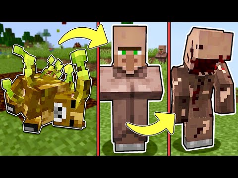 Видео: НОВЫЙ МОД НА ПАРАЗИТОВ В МАЙНКРАФТ Minecraft Parasite