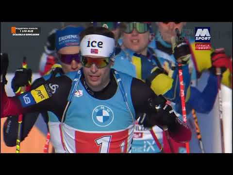 Видео: Биатлон. Мужчины эстафета. Кубок мира 2021. Австрия 3-Этап Хохфильцен.