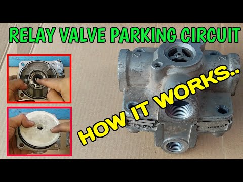 Видео: Реле пневматического тормоза на Volvo Truck FM 440 - пневматическая тормозная система