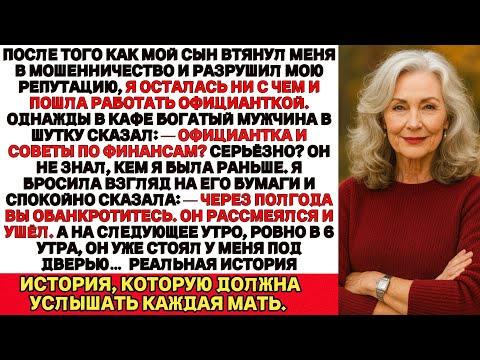 Видео: Миллиардер в шутку попросил у официантки совет по финансам — но её первые слова ошеломили его…