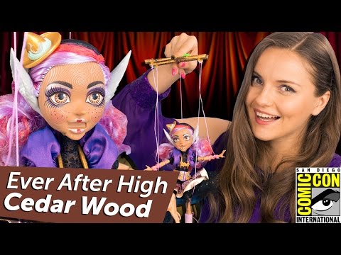 Видео: Cedar Wood SDCC (Сидар Вуд Эксклюзив Комик Кон) Эксклюзив Comic Con, Ever After High, DHL80