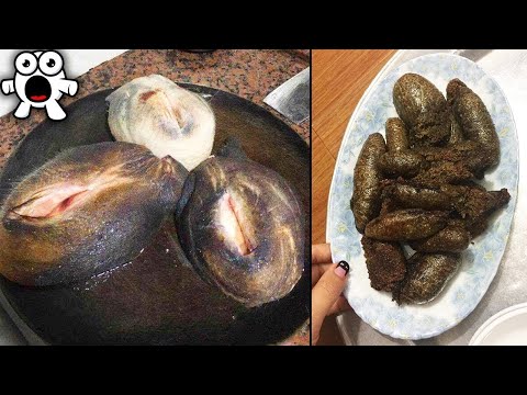 Видео: Странные Блюда Из Разных Стран