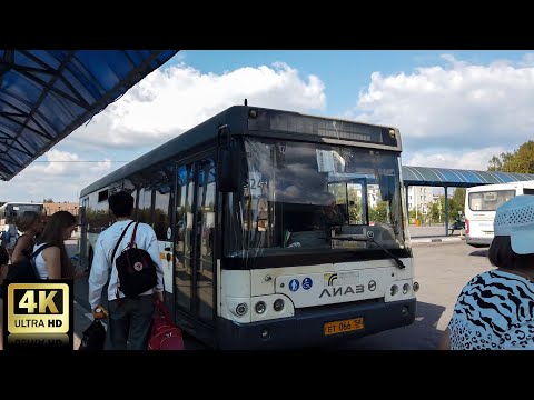 Видео: 24 маршрут автобуса. 25.08.2024 год. Солнечногорск. Московская область.