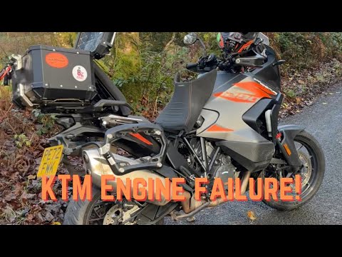 Видео: Поломка двигателя KTM 1290 SuperAdventure!