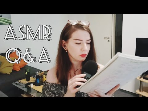 Видео: АСМР Ответы на вопросы/ASMR Q&A