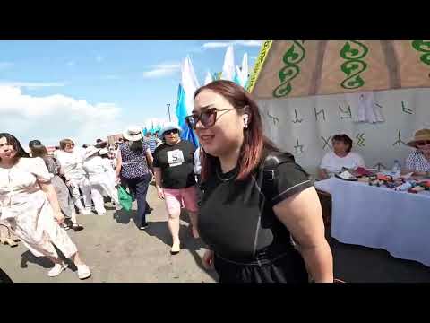 Видео: Набережная ,день защиты детей Кокшетау