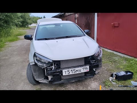 Видео: СНЯТИЕ БАМПЕРА ЛАДА ВЕСТА. УСТАНОВКА ЗАЩИТНОЙ СЕТКИ РАДИАТОРА.