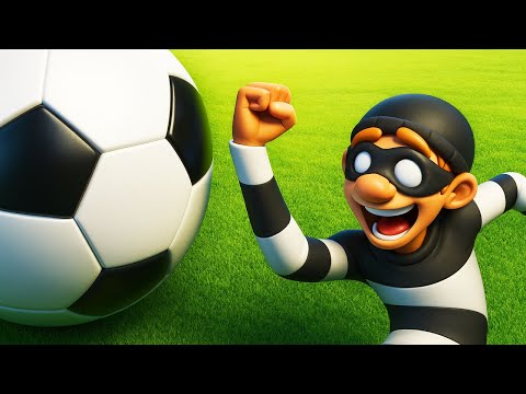 Видео: ВОРИШКА БОБ КРИВОНОГИЙ ФУТБОЛИСТ Секретные уровни в весёлой игре Robbery Bob 2