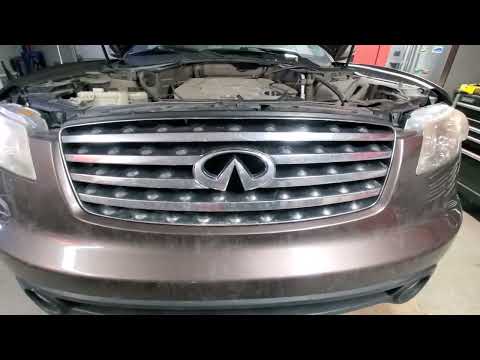 Видео: Замена охлаждающей жидкости и термостата Infinity FX35.