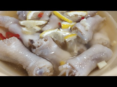 Видео: Вкусная и бюджетная закуска. Приготовление куриных лапок. Вьетнамская кухня.