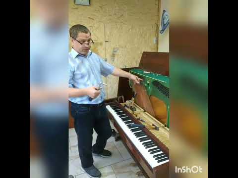 Видео: #Замена колков пианино на босовых струнах. Часть 2