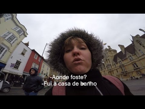 Видео: Выражения и диалоги - Уроки португальского языка в городе OXFORD.