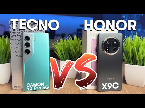 Видео: Сравнение TECNO CAMON 40 Pro 5G vs HONOR X9c – Какой смартфон выбрать в 2025?