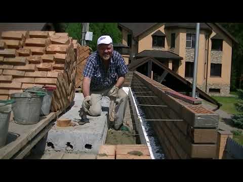 Видео: КЛАДКА КИРПИЧА выравнивание с плитами