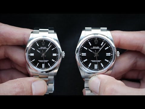 Видео: Rolex Oyster Perpetual 36 против 41 — OP36 против OP41 — За пределами очевидного | Хафиз Дж. Мехмуд
