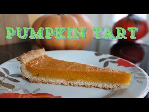 Видео: Pumpkin tart/Тиквен тарт