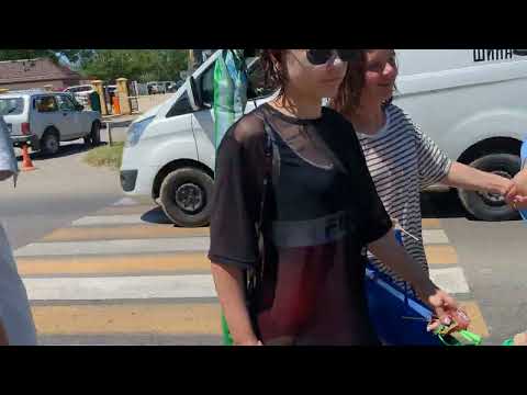 Видео: Анапа Санмарин прогулка до пляжа